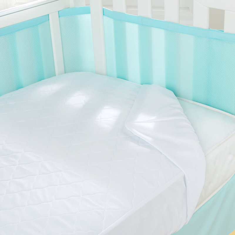 Breathable Baby Air Mesh Waterproof Crib Mattress Pad & Reviews Wayfair